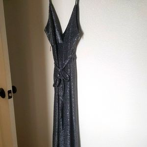Black and silver jumpsuit